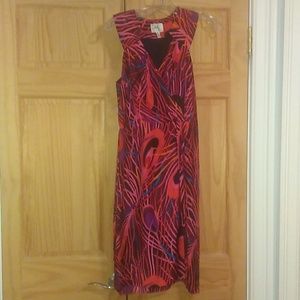 Milly NY Marissa Peacock Dress Size 6
